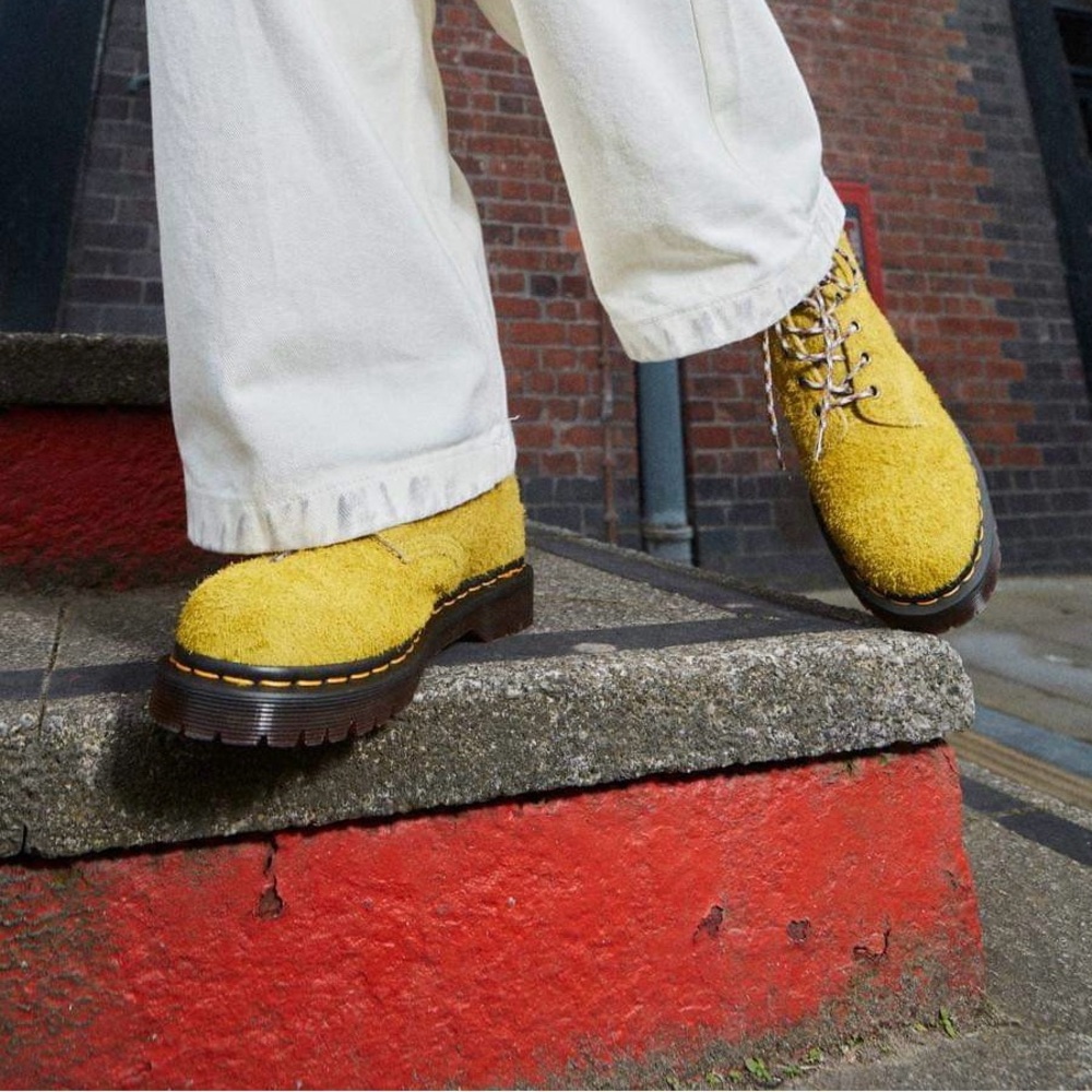 Dr.Martens  Men’s SZ.12 Ben Suede In Moss Green Boots Lace Up New